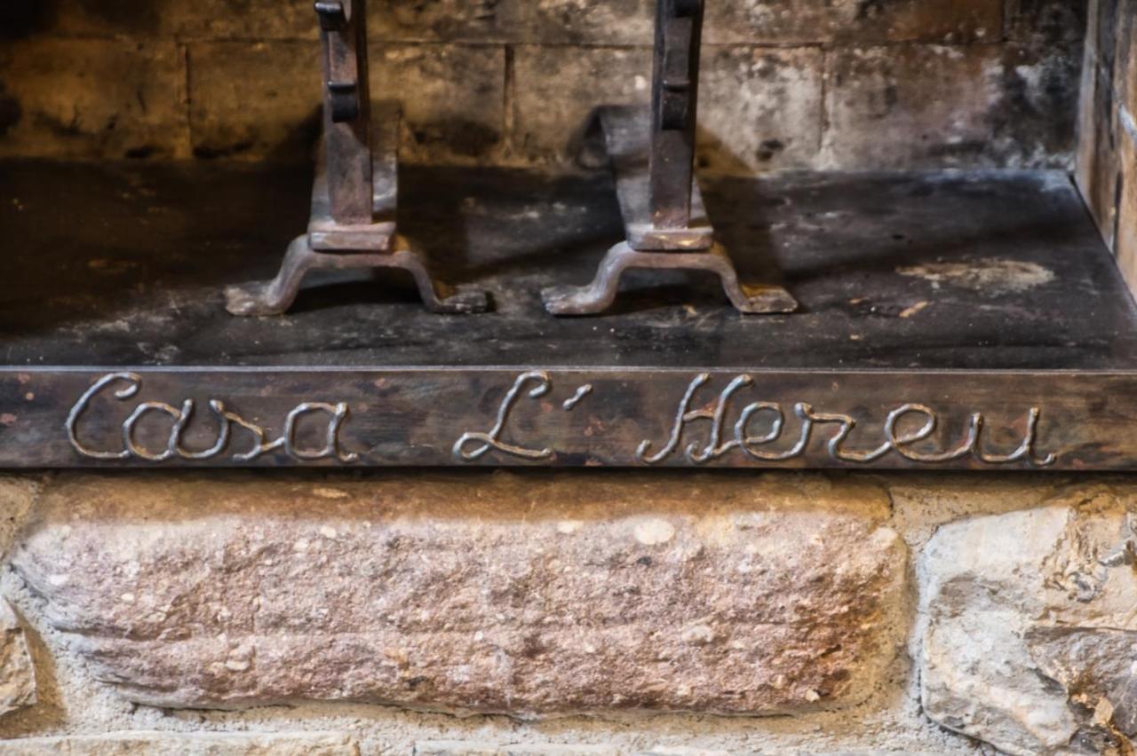 L'Estisora De Casa Hereu Villa Montcortes Dış mekan fotoğraf